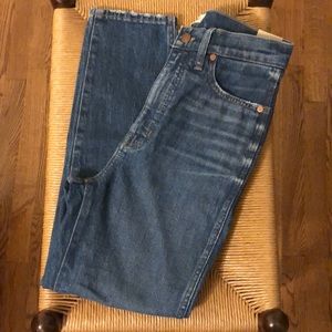 Madewell Stovepipe jeans